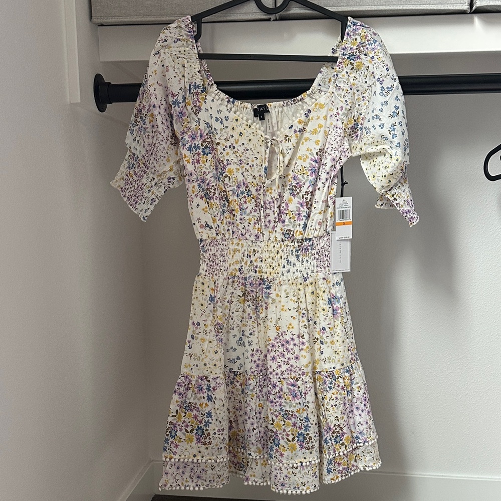 1. State Floral Frenzy Dress with Colorful Blooms